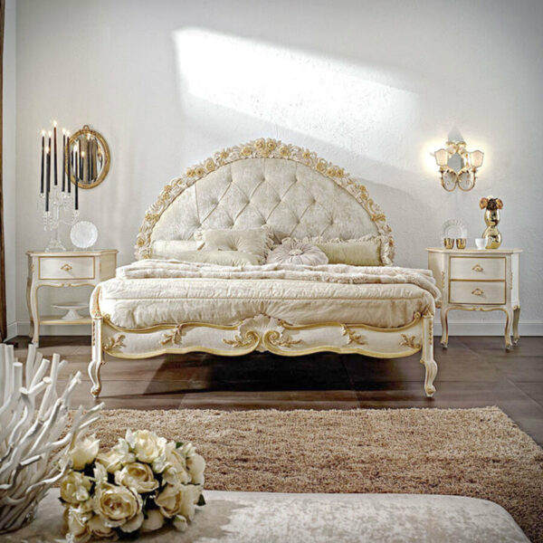 Elegant luxurious bedroom decor