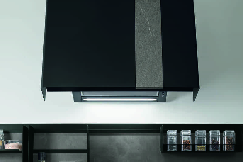 Modern kitchen range hood design