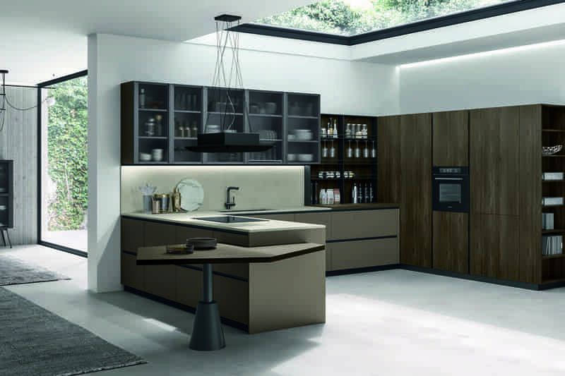 Modern kitchen with island