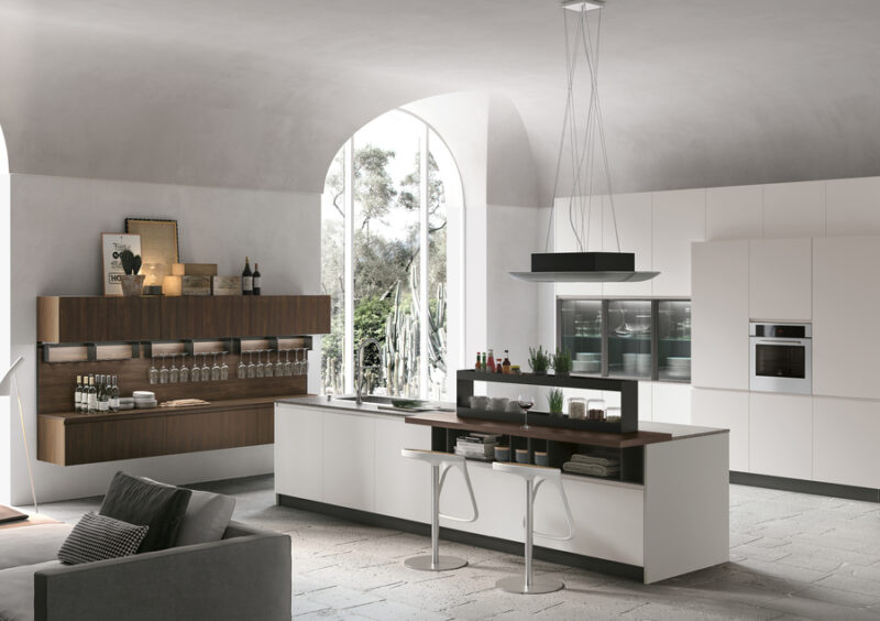 Modern kitchen with island