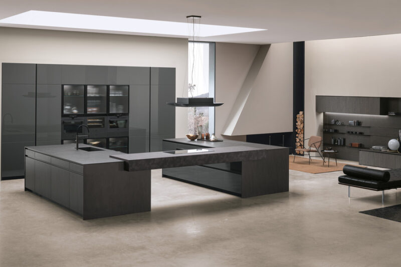 Modern minimalist kitchen design