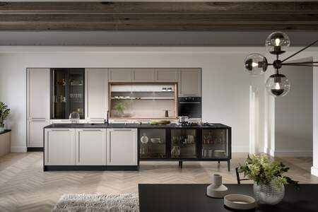 Modern kitchen with island