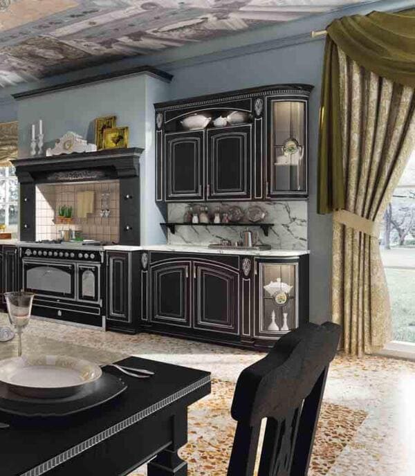 Cucina home elite nera