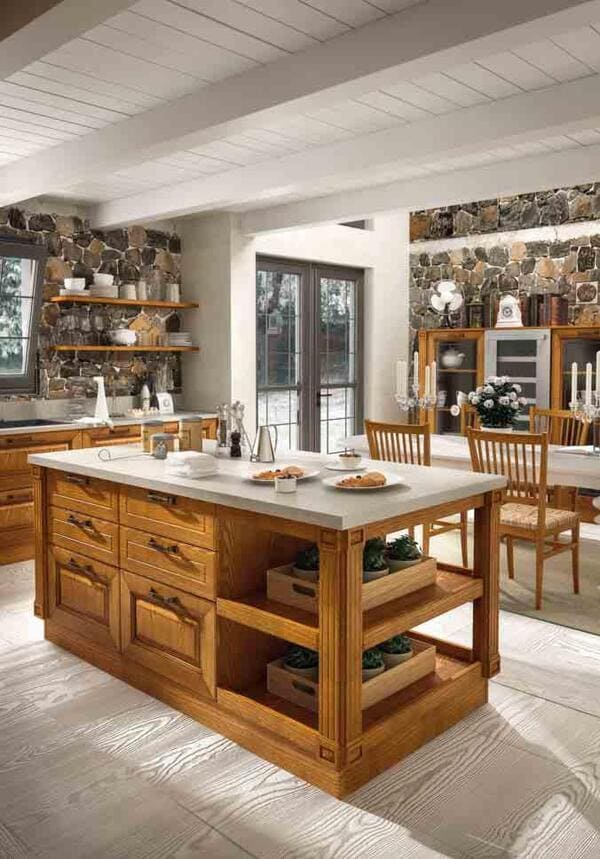 cucina classica home regale isola