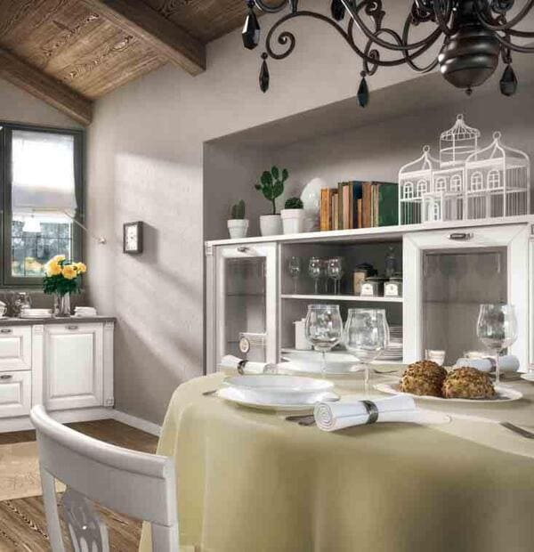 cucina classica home regale vetrina