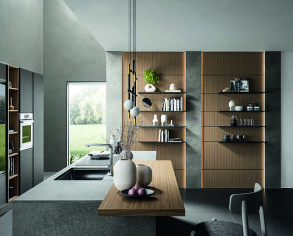 home cucine mela scaffali