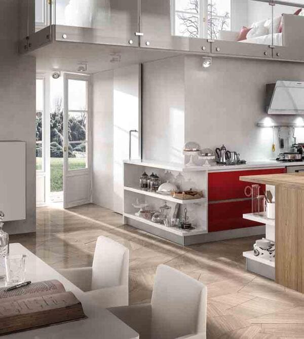 home cucine reflexa vista prospettica