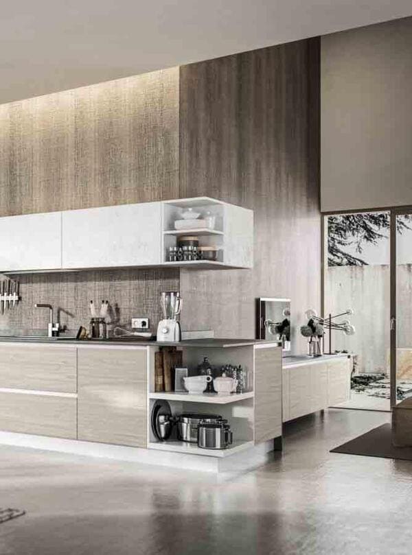 marrone cucina cartesia home